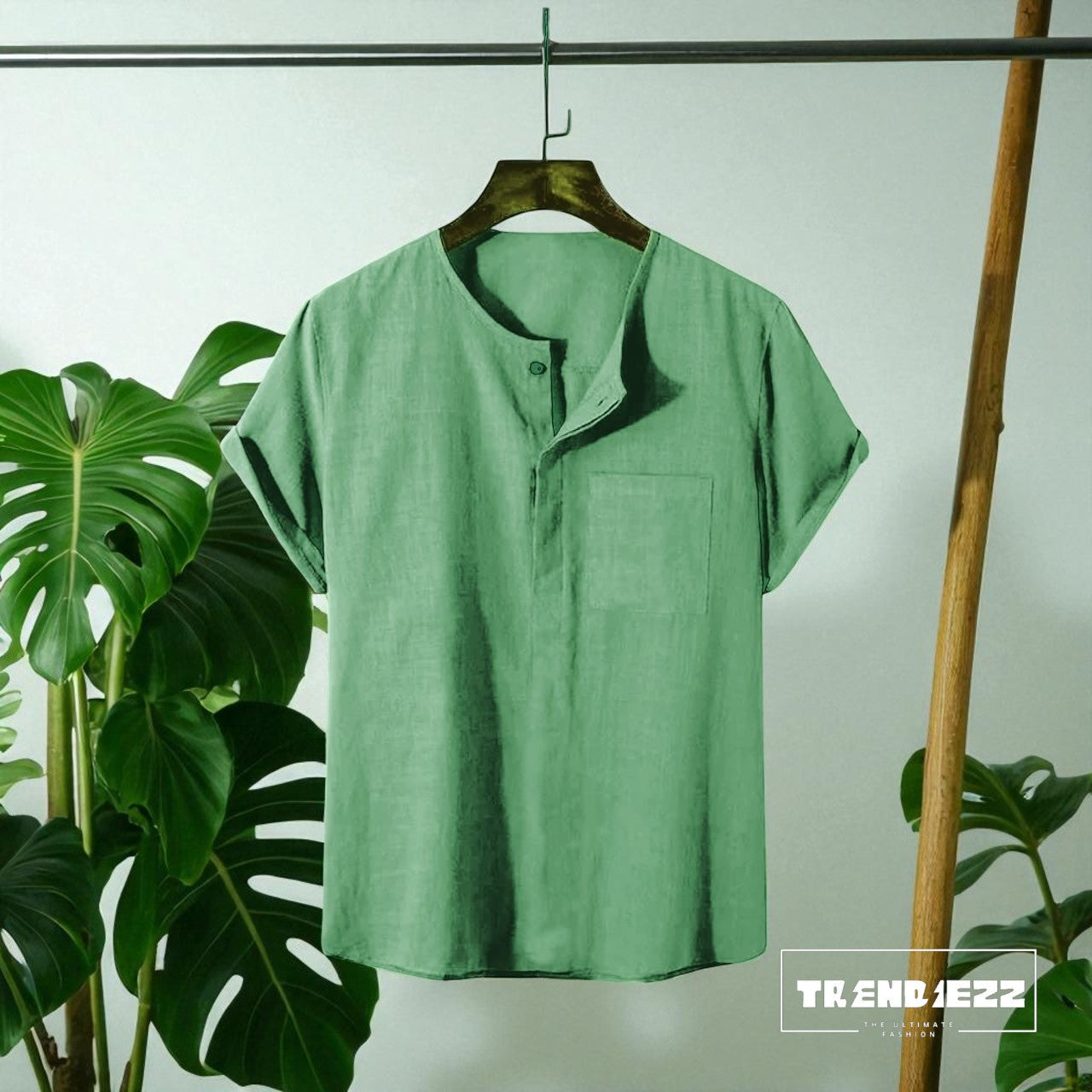 O-Nick Half Sleeve Katua- Sea Green