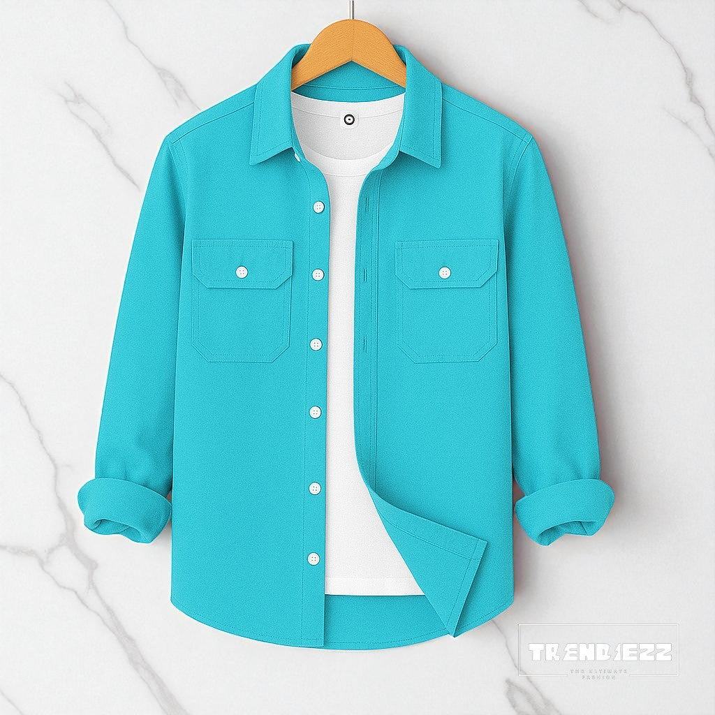 Full Sleeve Casual Shirt For Men - Pest