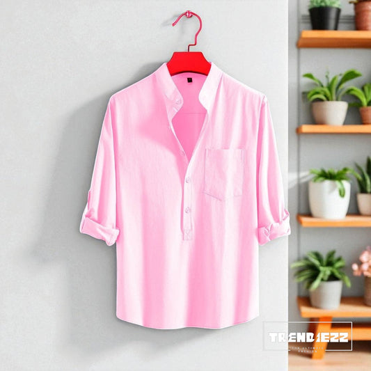 Luxury Full Sleeve Katua - Baby Pink