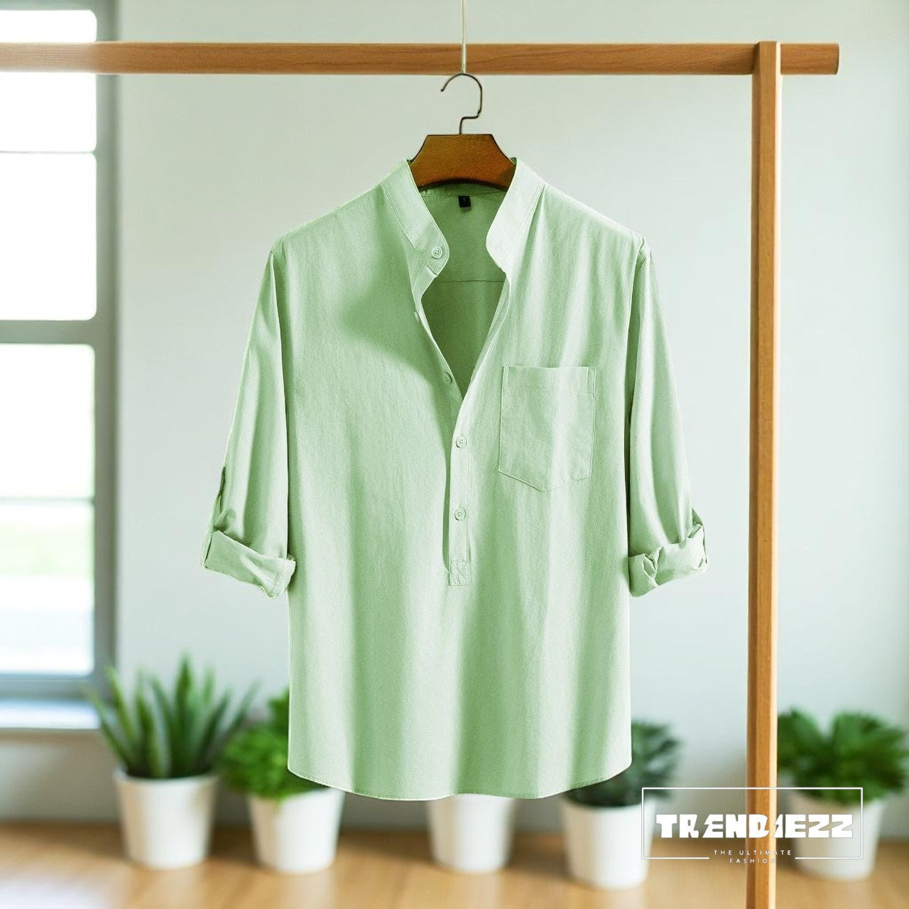 Luxury Full Sleeve Katua - Light Lemon