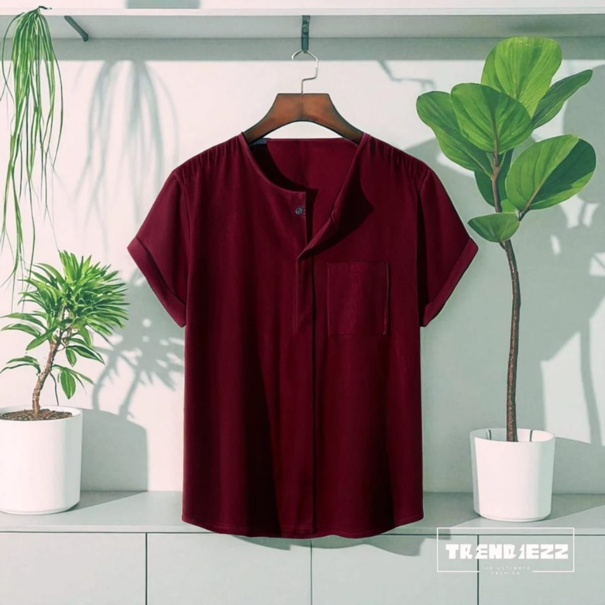 O-Nick Half Sleeve Katua- Marron